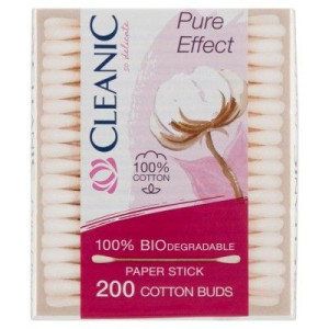 Cleanic Patyczki Higieniczne Pure Effect 200szt