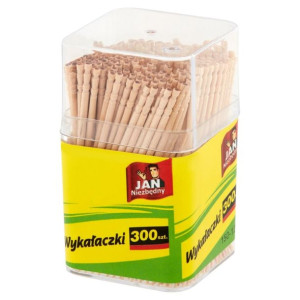 Wykałaczki W Pudełku 300szt Jan Niezbędny
