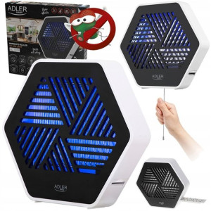 Lampa Owadobójcza Na Komary Muchy Ćmy Pułapka Uv