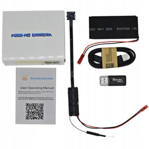 Ukryta Mini Kamera Szpiegowska Wifi Ip Hd Ruch