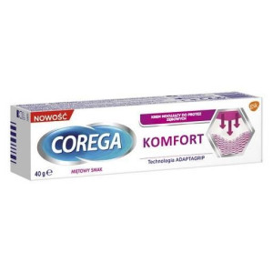 corega krem mocujący do protez comfort 40g
