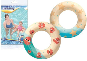 Pompowane Koło Do Pływania Dla Dzieci Gwiazdki 61 cm Bestway 36014