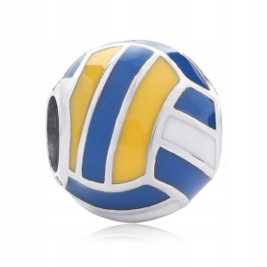 Zawieszka SREBRO 925 Charms Piłka do siatkówki