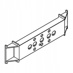 HANSGROHE Szablon montażowy przymiar baterii 9254000