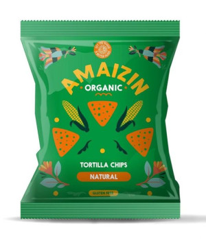 Chipsy Kukurydziane Solone Bezglutenowe Bio 75 G - Amaizin
