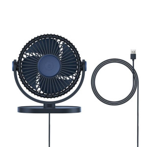 Wentylator Biurkowy Baseus Serenity, Usb (niebieski)