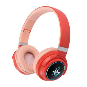 Słuchawki Gjby - Bluetooth Hz-bt633 Czerwono-różowe