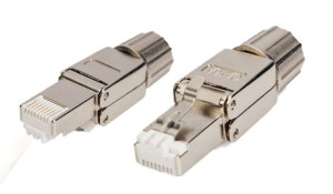 Wtyk modularny RJ45 6A PoE++ 10GbE STP bez narzędziowy AWG 26-22