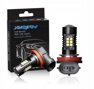 Żarówki Led H11 80w 360° 4000lm Mocne Can Xstorm