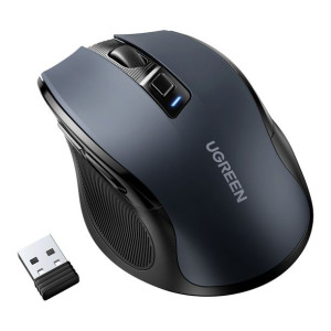 Ugreen Optyczna Mysz Bezprzewodowa Usb 2.4ghz 4000 Dpi Czarny (mu006)