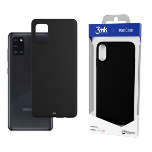 Samsung Galaxy A31 - 3mk Matt Case Black