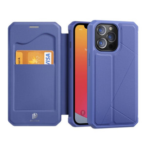 Dux Ducis Skin X Kabura Etui Pokrowiec Z Klapką Iphone 13 Pro Max Niebieski