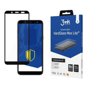 Samsung Galaxy A7 2018 Black - 3mk Hardglass Max Lite™