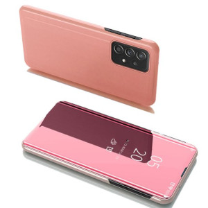Clear View Case Futerał Etui Z Klapką Samsung Galaxy A53 5g Różowy