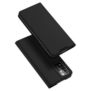 Dux Ducis Skin Pro Kabura Etui Pokrowiec Z Klapką Poco M4 Pro 5g Czarny