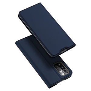 Dux Ducis Skin Pro Kabura Etui Pokrowiec Z Klapką Poco M4 Pro 5g Niebieski