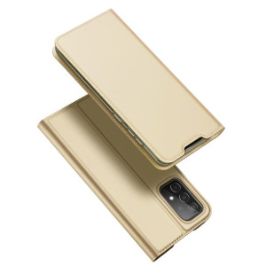 Dux Ducis Skin Pro Kabura Etui Pokrowiec Z Klapką Samsung Galaxy A73 Złoty