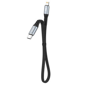 Dudao L10p Kabel Usb Typ C - Lightning Pd20w Czarny (l10p)