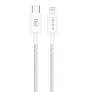 Dudao L6e Kabel Usb Typ C - Lightning Pd 20w Biały (l6e)