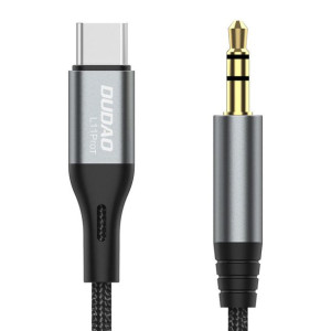 Dudao Kabel Audio Usb-c - Mini Jack 3.5mm Szary (l11prot)