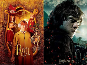 Harry Potter: Magiczne puzzle-zdrapka - Ron (150 elementów)