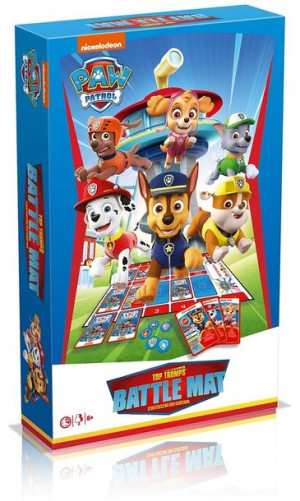Top Trumps: Paw Patrol - Battle Mat - Strategiczna gra karciana