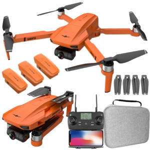 Dron Z Kamerą 4k Kf102 Gps Wifi 5g Zawis+karta Sd
