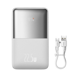 Baseus PPBD2 BIPOW PRO 22.5W DIGITAL DISPLAY power bank 20000MAH biały