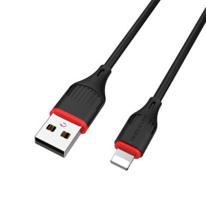 Borofone Kabel BX17 Enjoy USB na Lightning 2A 1 metr czarny