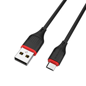 Borofone Kabel BX17 Enjoy USB na micro USB 2A 1 metr czarny