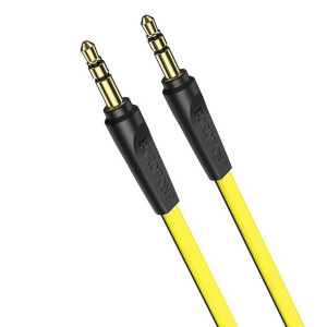 Borofone Kabel BL6 jack 3,5mm na jack 3,5mm 1 metr żółty