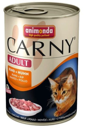 Animonda Carny Adult Wołowina + Kurczak puszka 400g