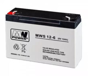 Akumulator Agm -mws-12ah-6v
