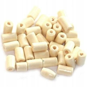 Pałeczki Drewniane Jasne 8x4mm 100szt