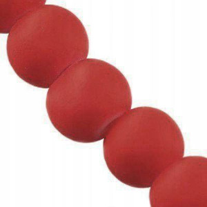 Kule Gumowane Malinowe 4mm 30szt