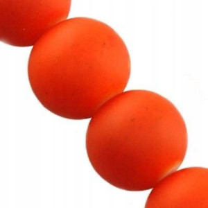 Kule Gumowane Oranż 6mm 20szt