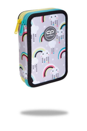 Piórnik podwójny z wyposażeniem Jumper 2 Rainbow time CoolPack