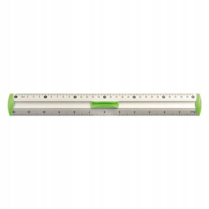 Linijka aluminiowa Tetis BL040-ZC zielona 30cm