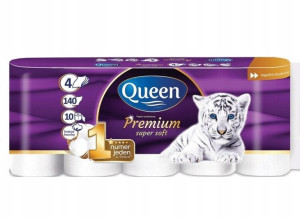 Papier Toaletowy QUEEN PREMIUM Super Soft