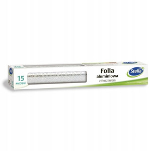 Folia aluminiowa z tłoczeniem Stella 15 m