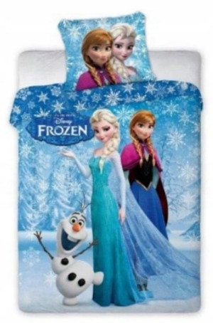Pościel Frozen 140x200 Elsa Anna