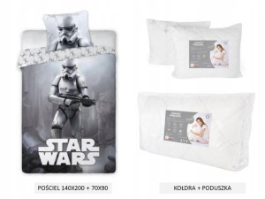 Pościel 140x200 Star Wars + Kołdra +poduszka