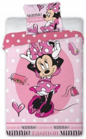 Pościel 140X200+70x90 Myszka Minnie