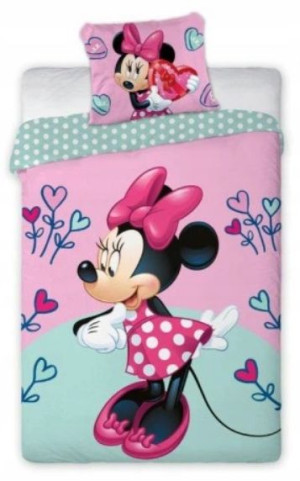 Pościel 140X200+70x90 Myszka Minnie