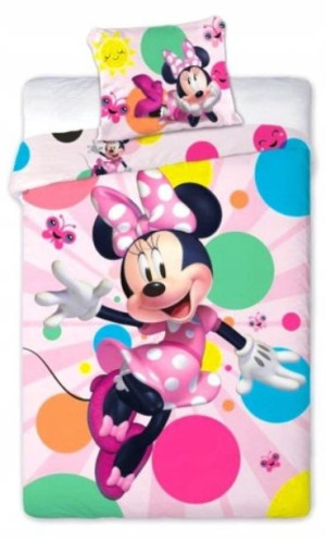 Pościel 140X200+70x90 Myszka Minnie