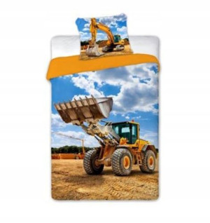 Pościel Koparka 140X200+70X90 TURBO 4X4 BAW