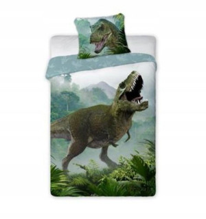 Pościel 160x200 Dinozaur Tyranozaur T-rex