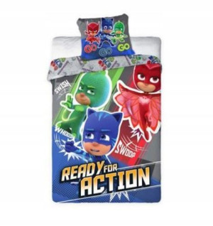 Pościel Pj Masks 160x200+70x80 Baw.