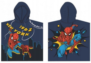 Poncho Ręcznik Z Kapturem 60x120 Cm Spider-man