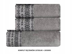 Komplet ręczników 70X140+2x50x90 ręcznik 3szt